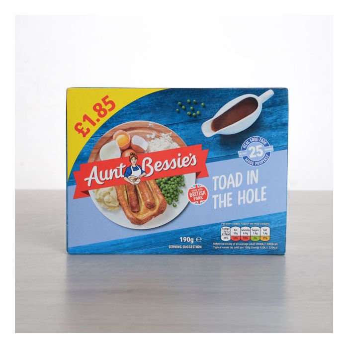 Aunt Bessie Toad In The